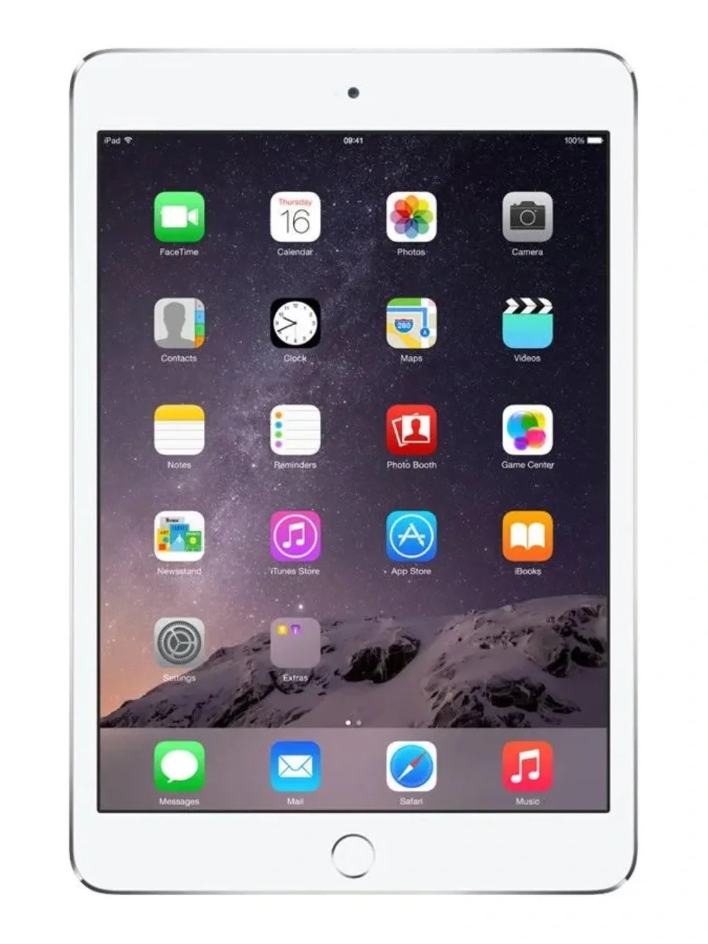 Apple iPad mini 4 Silver / White